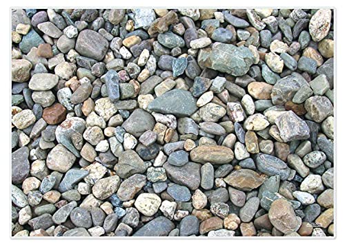 Artipics Tischsets Just Stones Platzsets Abwaschbar Kunststoff 4 Stück von ARTIPICS Tischkunst