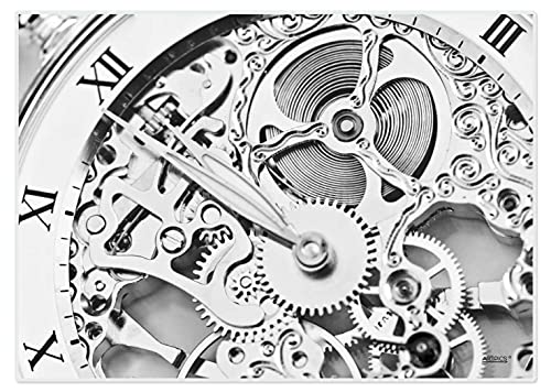 Artipics Tischsets Time Platzsets Abwaschbar Kunststoff 4 Stück von ARTIPICS Tischkunst