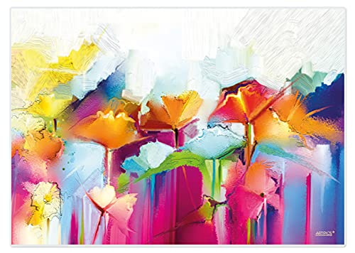 Artipics Tischsets Abstract Flower Fantasy Platzsets Abwaschbar Kunststoff 4 STK Artipics Tischsets Abstract Flower Fantasy Platzsets Abwaschbar Kunststoff 4 STK von ARTIPICS Tischkunst