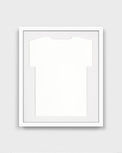 ARTIS Frametheshirt Premium - Trikotrahmen Fußball, Bilderrahmen für Trikot – Objektrahmen - 53,4x63,4x5 cm - Holz-Rahmen in Weiß - Trikotrahmen Handball, Volleyball, Sporttrikots - Jersey Frame ARTIS Frametheshirt Premium - Trikotrahmen Fußball, Bilderrahmen für Trikot – Objektrahmen - 53,4x63,4x5 cm - Holz-Rahmen in Weiß - Trikotrahmen Handball, Volleyball, Sporttrikots - Jersey Frame von ARTIS MATEUSZ MATUSZYK