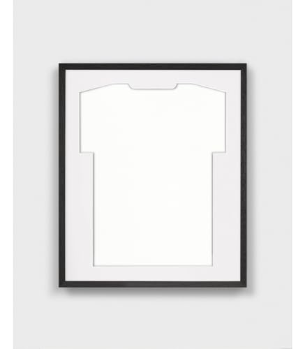 ARTIS - Bilderrahmen für Trikot - Trikotrahmen Fußball aus Holz - Objektrahmen 52,5x62,5x3 cm - Handball, Volleyball Trikot Rahmen – Jersey Frame für Sporttrikots – Frametheshirt Basic Schwarz von ARTIS MATEUSZ MATUSZYK