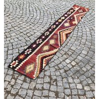 Kelim Teppich Handgewebter Teppich Aus Der Türkei von ARTISANVINTAGERUGS