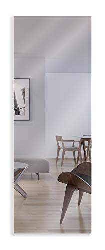 ARTLAND Ganzkörperspiegel zum Aufhängen 140x50 / 50x140 cm Rechteckig Spiegel ohne Rahmen für Flur Badezimmer Wohnzimmer B8JP von ARTLAND