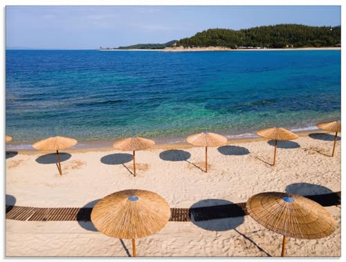 ARTland Wanddeko Glasbilder Wandbild Glas Bild einteilig 60x45 cm Querformat Landschaften Meer Strand Sonnenschirm Sommer Urlaub Griechenland U4TW ARTland Wanddeko Glasbilder Wandbild Glas Bild einteilig 60x45 cm Querformat Landschaften Meer Strand Sonnenschirm Sommer Urlaub Griechenland U4TW von ARTLAND