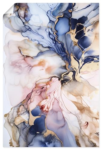 ARTLAND Wanddeko Poster & Kunstdrucke Wandposter 40x60 cm Hochformat Abstrakte Deko Modern Liquid Marmor Achat Tinte Farbe U4WI ARTLAND Wanddeko Poster & Kunstdrucke Wandposter 40x60 cm Hochformat Abstrakte Deko Modern Liquid Marmor Achat Tinte Farbe U4WI von ARTLAND