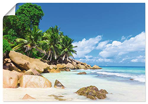 ARTLAND Wanddeko Poster & Kunstdrucke Wandposter Karibik Südsee Strand Natur Palmen Natur Malediven R2PV ARTLAND Wanddeko Poster & Kunstdrucke Wandposter Karibik Südsee Strand Natur Palmen Natur Malediven R2PV von ARTLAND
