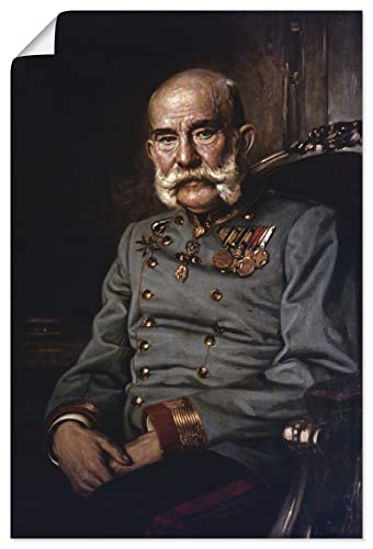 ARTland Poster Kunstdruck Wandposter Bild ohne Rahmen 20x30 cm Österreich Uniform Orden Portrait König Kaiser Franz Joseph I 1915 Klassische Moderne Heinrich Wassmuth S7XF von ARTLAND