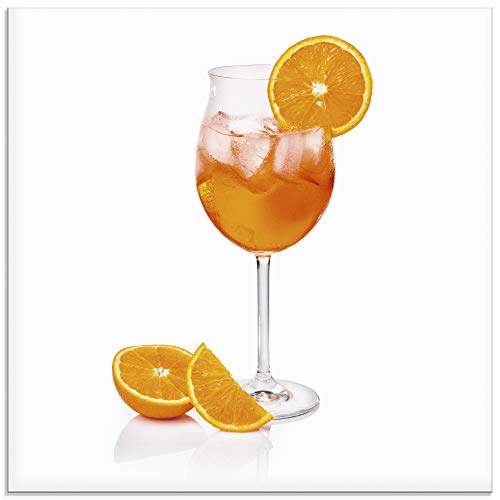 ARTland Wanddeko Glasbilder Wandbild Glas Bild einteilig 30x30 cm Quadratisch Cocktails Früchte Obst Cocktailbar Aperol Spritz Getränke T5PI ARTland Wanddeko Glasbilder Wandbild Glas Bild einteilig 30x30 cm Quadratisch Cocktails Früchte Obst Cocktailbar Aperol Spritz Getränke T5PI von ARTLAND