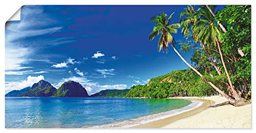 ARTLAND Wanddeko Poster & Kunstdrucke Wandposter 100x50 cm Karibik Strand Südsee Palmen Sand Insel Himmel Natur Sommer Urlaub S9HV ARTLAND Wanddeko Poster & Kunstdrucke Wandposter 100x50 cm Karibik Strand Südsee Palmen Sand Insel Himmel Natur Sommer Urlaub S9HV von ARTLAND