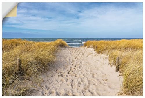 ARTland Wanddeko Wandtattoo selbstklebende Vinylfolie 60x40 cm Landschaften Strand Küste Idyll Sand Gräser Ostsee Graal Müritz U4ZF ARTland Wanddeko Wandtattoo selbstklebende Vinylfolie 60x40 cm Landschaften Strand Küste Idyll Sand Gräser Ostsee Graal Müritz U4ZF von ARTLAND