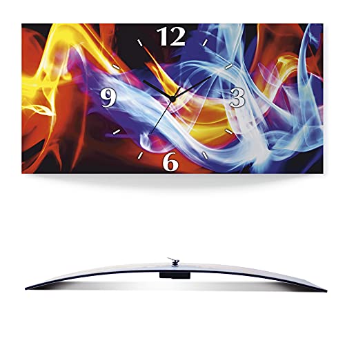 lautlos 50x25 cm Rechteckig Abstrakte Bilder Flammen Modern Kunst Orange Blau U1TC lautlos 50x25 cm Rechteckig Abstrakte Bilder Flammen Modern Kunst Orange Blau U1TC von ARTLAND