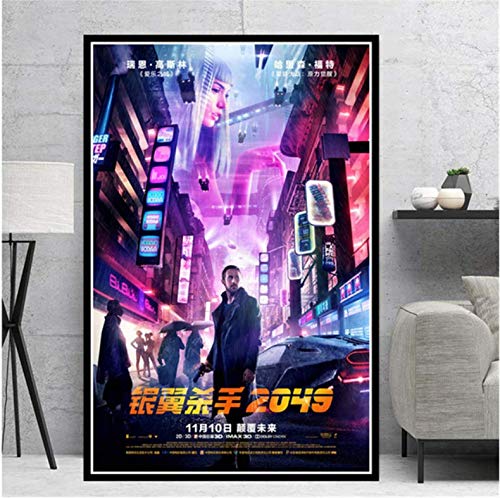 ARTMERLOD Poster Movie Blade Runner 2049 Poster und Drucke Leinwand Malerei Wandkunst Bild für Wohnzimmer Dekor No Frame 50X70Cm von ARTMERLOD
