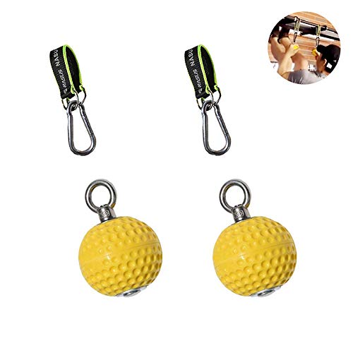 ARTOCT Training Hanging Ball, Klettern Klimmzug Ball Haltegriffe, rutschfeste Handgriffe Krafttrainer Exerciser Klimmzug Kettlebells Fitness von ARTOCT