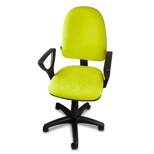 ARTOFIS Schreibtischstuhl mit Höhenverstellbar für Kinder - Ergonomischer Kinderschreibtischstuhl mit 5 Rollen, Drehbarer Jungendstuhl mit Rückenlehne, Blassgrünlisch von ARTOFIS