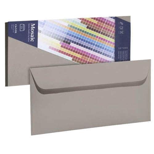 Artoz Mosaic Karte Envelope, Ciment, C6 von ARTOZ