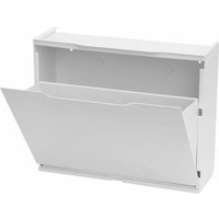Artplast - Modularer modularer Schuhregal -Stapel in einzigartigen weißen Harz von ARTPLAST