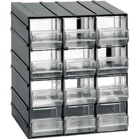 Die Board of Organizer bringt Minteries stapelbare Verriegelung mit 12 Schubladen 19x15xh23 cm von ARTPLAST