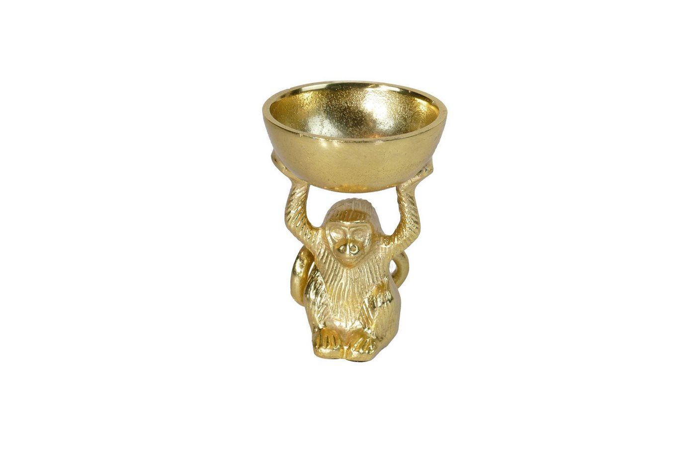 ARTRA Dekoobjekt Dekoschale Affe "Cheeta" Deko Figur Tischdeko gold Deko Objekt (1 St) von ARTRA