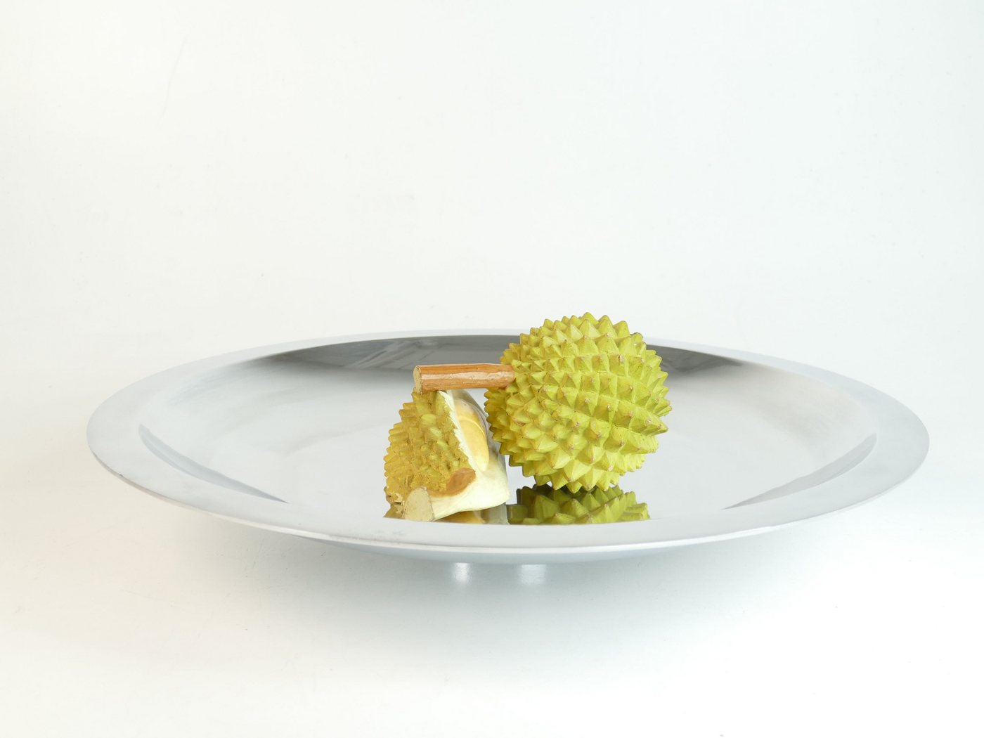 ARTRA Dekoschale Aluminium Schale "Bowl" Dekoschale Tischdekoration Weihnachten silber (1 St) von ARTRA