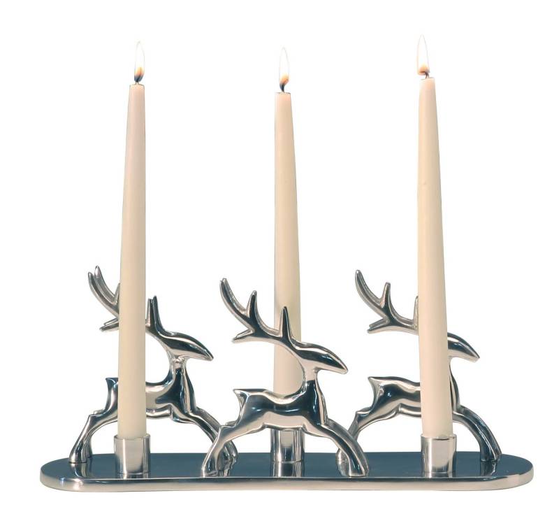 ARTRA Tischkerzenhalter (1 St), Kerzenständer Rentiere" - Kerzenhalter, Kerzenleuchter, Tischdeko und Gastgeschenk" von ARTRA