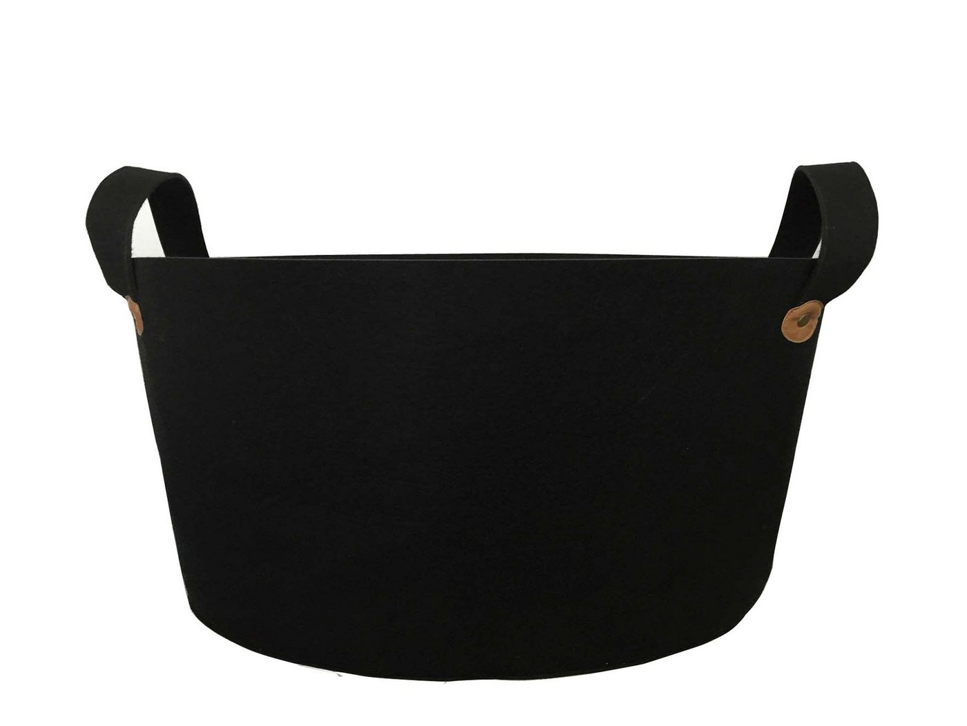 ARTRA Wäschetasche Filztasche "Donia" schwarz Kaminholztasche Kaminholzkorb Korb (1 St) von ARTRA
