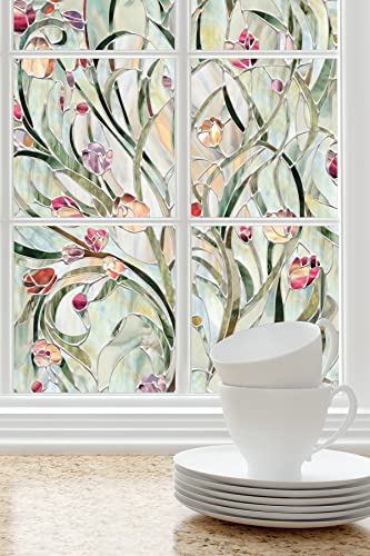 Artscape Fensterfolie, Spanisch Garten, 24x36inc, (61 x 92 cm) von ARTSCAPE