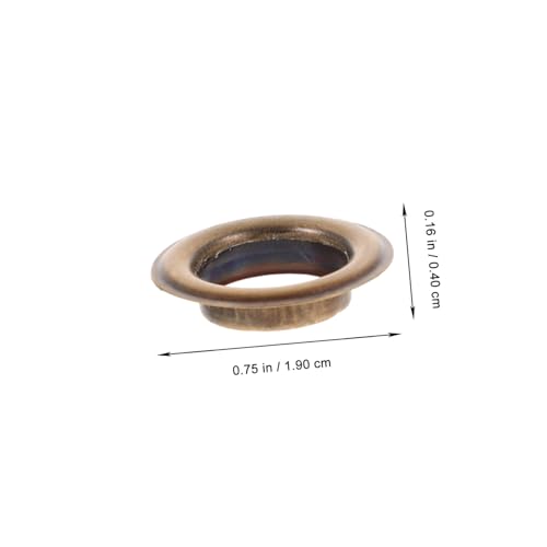 ARTSEWPLY 1 Schachtel Kupfer Ösen für Kleidung und Leder mit Aufbewahrungsbox DIY Luftlöcher Grommets für Glatte Oberfläche Robustes für Handwerk und Taschen von ARTSEWPLY