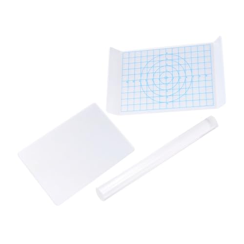 ARTSEWPLY 1 Set Acryl Ton Werkzeug Kits Töpfer Wischmatte Ton Rollbrett Acryl Rollen Plattenbrettstäbe Für Ton Kunsthandwerksprojekte Zubehör von ARTSEWPLY
