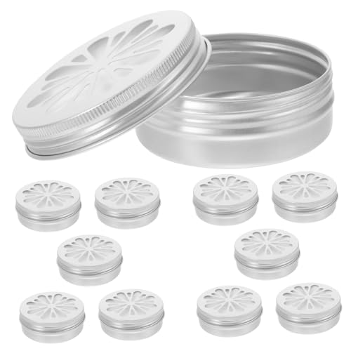 ARTSEWPLY 10 Stück Aluminium Hundegeruchsbehälter für Training Robuste Duftdosen für Nasenarbeit Geruchstraining Erziehungshilfen Geeignet für Such und Arbeitshunde ARTSEWPLY 10 Stück Aluminium Hundegeruchsbehälter für Training Robuste Duftdosen für Nasenarbeit Geruchstraining Erziehungshilfen Geeignet für Such und Arbeitshunde von ARTSEWPLY