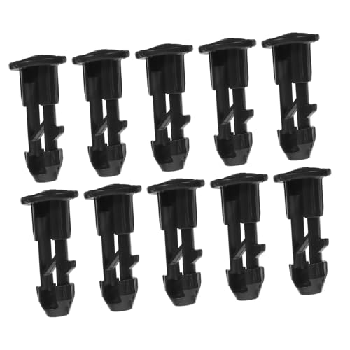 ARTSEWPLY 10 Stück Teiliges Kunststoff Mülltonnendeckelverschluss Ersatzverschluss Robust Langlebig Passend für Abfallbehälter Einfache Montage ohne Werkzeug ARTSEWPLY 10 Stück Teiliges Kunststoff Mülltonnendeckelverschluss Ersatzverschluss Robust Langlebig Passend für Abfallbehälter Einfache Montage ohne Werkzeug von ARTSEWPLY