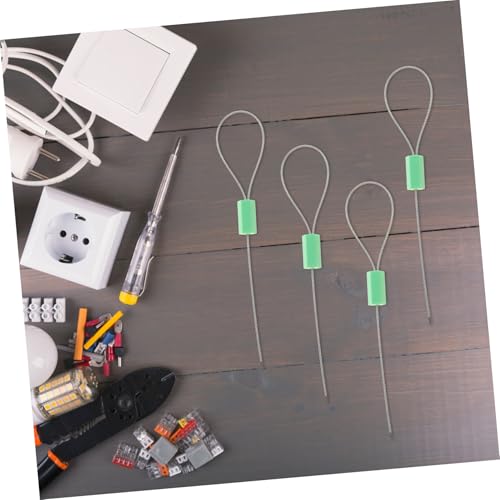 ARTSEWPLY 10 Stück Teiliges Selbstsichernde Kabelsiegel mit Zugmechanismus Manipulationssichere Einstellbare Drahtplombe für Container Transport und Logistik Grün Robust und Einfach ARTSEWPLY 10 Stück Teiliges Selbstsichernde Kabelsiegel mit Zugmechanismus Manipulationssichere Einstellbare Drahtplombe für Container Transport und Logistik Grün Robust und Einfach von ARTSEWPLY