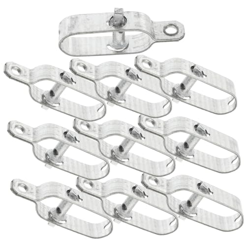 ARTSEWPLY 10 Stück Teiliges Stahlseil Spanner aus Robuster Drahtseil Spanner für Zaun Gardinen und Kabel Kompakt Leicht Korrosionsbeständig Vielseitig für Spann und Befestigungsarbeiten von ARTSEWPLY