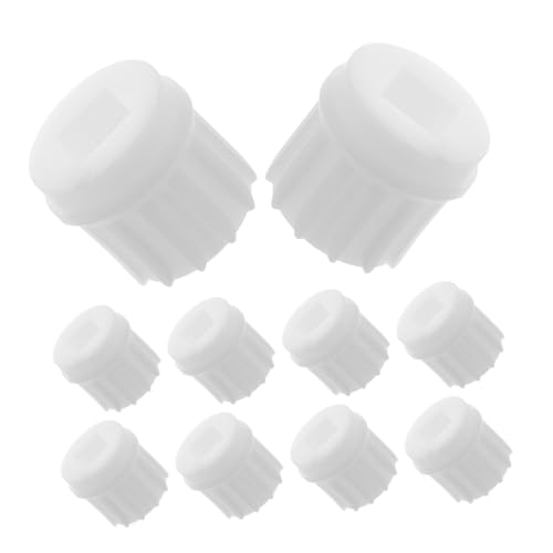 ARTSEWPLY 10 Stück Teiliges Zubehörset Schneide Schraubenaufsatz für Fleischwolfaufsätze und Küchenmaschine Kompatibel mit Verschiedenen Fleischmincern Einfach zu Montieren Erweiterte von ARTSEWPLY