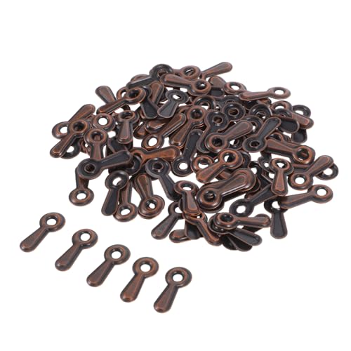 ARTSEWPLY 100 Stück Bilderrahmen Drehknopf Befestigungen aus Metall Stabile Rückwand Clips für DIY Fotorahmen Einfache Montage Sichere Halterung Elegantes Design in Rotkupfer von ARTSEWPLY