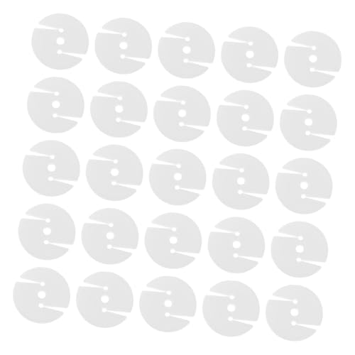 ARTSEWPLY 100 Stück Teiliges Dreilochiger Sofa positionierungsbügel aus Robustem Material Leichte Kompakte Runde Gummidichtungen für Bett Sofapolster Einfache Montage Rostfrei und Langlebig von ARTSEWPLY