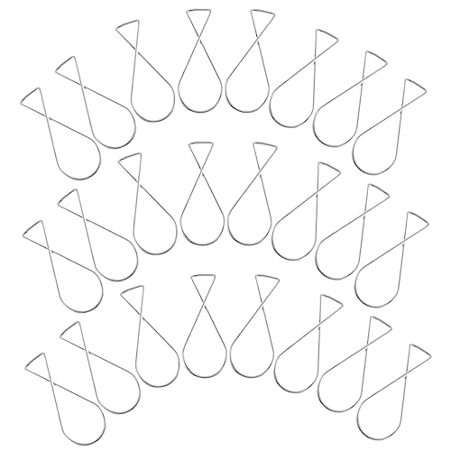 ARTSEWPLY 100 Stück Teiliges Metall Deckenhaken Rostfrei Stabile Form Clips für Abgehängte Deckenraster Vielseitig Einsetzbar für Poster Lampen Vorhänge Büro Zuhause Gewerbe Klassenzimmer ARTSEWPLY 100 Stück Teiliges Metall Deckenhaken Rostfrei Stabile Form Clips für Abgehängte Deckenraster Vielseitig Einsetzbar für Poster Lampen Vorhänge Büro Zuhause Gewerbe Klassenzimmer von ARTSEWPLY