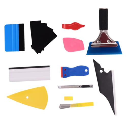 ARTSEWPLY 11 Stück Teiliges Auto Folierungs Werkzeugset mit Messern Vielseitigen Rakeln für Blasenentfernung Präzisem Film Cutter Geeignet für Glatte und Gewölbte Oberflächen Professionelle ARTSEWPLY 11 Stück Teiliges Auto Folierungs Werkzeugset mit Messern Vielseitigen Rakeln für Blasenentfernung Präzisem Film Cutter Geeignet für Glatte und Gewölbte Oberflächen Professionelle von ARTSEWPLY