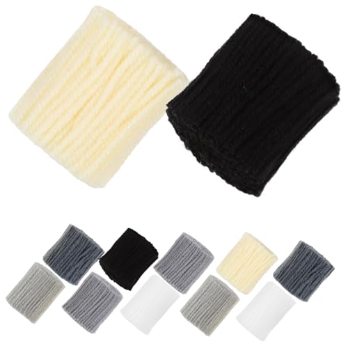 ARTSEWPLY 12 Stück Teiliges Acrylgarn Teppichknüpfung Langlebiges Weiches Garn zum Häkeln und Basteln für DIY Teppiche Kissen und Heimtextilien von ARTSEWPLY