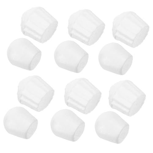 ARTSEWPLY 12 Stück Teiliges Schaumstoff Cupcake Kindgerechtes DIY Bastelmaterial Sichere Weiße Schaumstoffmodelle für Kreative Tortendeko für Kinderhandwerk und Malspaß ARTSEWPLY 12 Stück Teiliges Schaumstoff Cupcake Kindgerechtes DIY Bastelmaterial Sichere Weiße Schaumstoffmodelle für Kreative Tortendeko für Kinderhandwerk und Malspaß von ARTSEWPLY