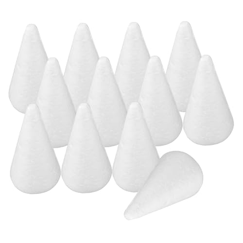 ARTSEWPLY 12 Stück Teiliges Weiße Handgefertigte Solide Schaumstoff Kinderfreundliche DIY Bastelaccessoires für Kreative Weihnachts und Winterdekorationen ARTSEWPLY 12 Stück Teiliges Weiße Handgefertigte Solide Schaumstoff Kinderfreundliche DIY Bastelaccessoires für Kreative Weihnachts und Winterdekorationen von ARTSEWPLY