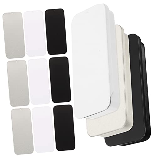 ARTSEWPLY 12stücke Aufbewahrungsboxen Eisenboxen Mit Schiebedeckel Vielseitige Blechdosen Für Süßigkeiten Pillen Kleine Gegenstände Tragbare Organizer Für Feiern Und Hochzeiten ARTSEWPLY 12stücke Aufbewahrungsboxen Eisenboxen Mit Schiebedeckel Vielseitige Blechdosen Für Süßigkeiten Pillen Kleine Gegenstände Tragbare Organizer Für Feiern Und Hochzeiten von ARTSEWPLY