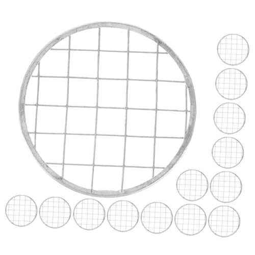 ARTSEWPLY 14 Stück Teiliges Mason Jar Blumengitter Einmachglas Netzplatte Wiederverwendbar Robustes Blumenarrangement Zubehör für Dekoration und DIY Vase Organizer ARTSEWPLY 14 Stück Teiliges Mason Jar Blumengitter Einmachglas Netzplatte Wiederverwendbar Robustes Blumenarrangement Zubehör für Dekoration und DIY Vase Organizer von ARTSEWPLY