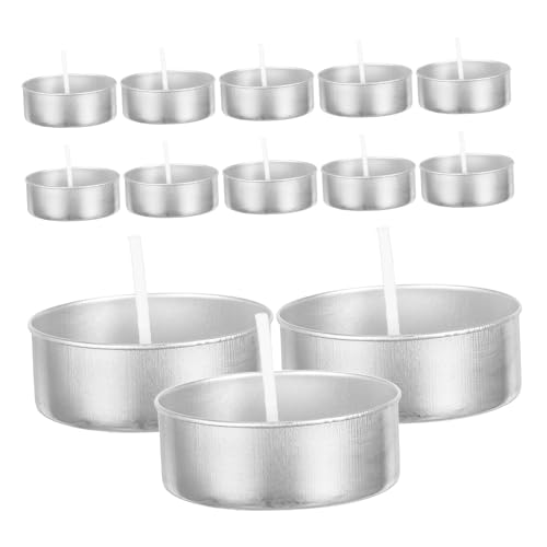 ARTSEWPLY 150 Sätze Teiliges Teelicht Aluminiumbehälter mit Baumwoll dochten Runde DIY Kerzenformen Kompakte Teelichthalter für Weihnachten Hochzeit Party und Heimdekoration ARTSEWPLY 150 Sätze Teiliges Teelicht Aluminiumbehälter mit Baumwoll dochten Runde DIY Kerzenformen Kompakte Teelichthalter für Weihnachten Hochzeit Party und Heimdekoration von ARTSEWPLY