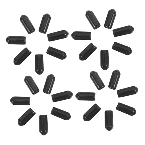 ARTSEWPLY 150 Stück Gummikappen Schrauben Schutzkappen aus Flexiblem Gummi Runde Endkappen für Metallrohre Elastische Bolzenkappen für DIY Handwerk und Werkzeugschutz von ARTSEWPLY