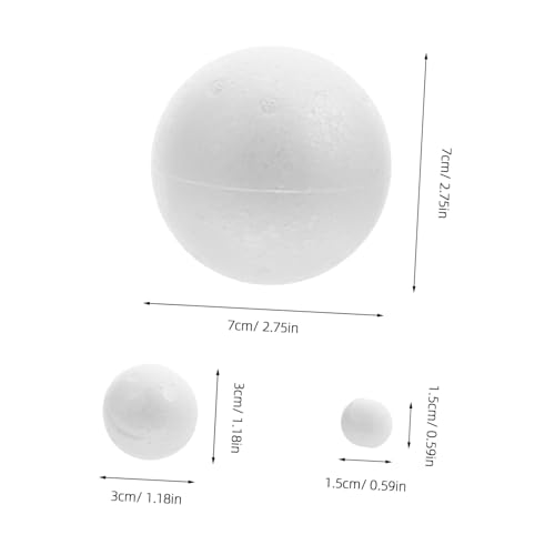 ARTSEWPLY 175 Stück Saisonale Dekorationen Heimdekoration Runde Bastelbälle Bastelbälle Festliches Basteln Party Dekorationen Weihnachtsdekorationen Bastelsets ARTSEWPLY 175 Stück Saisonale Dekorationen Heimdekoration Runde Bastelbälle Bastelbälle Festliches Basteln Party Dekorationen Weihnachtsdekorationen Bastelsets von ARTSEWPLY