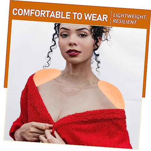 ARTSEWPLY 2 Paare Selbstklebende Hautfarbene Silikon Schulterpolster rutschfest Formgebend Elastisch und Wiederverwendbar für Damen Unsichtbar unter Kleidung Rutsch Schulter Enhancer ARTSEWPLY 2 Paare Selbstklebende Hautfarbene Silikon Schulterpolster rutschfest Formgebend Elastisch und Wiederverwendbar für Damen Unsichtbar unter Kleidung Rutsch Schulter Enhancer von ARTSEWPLY