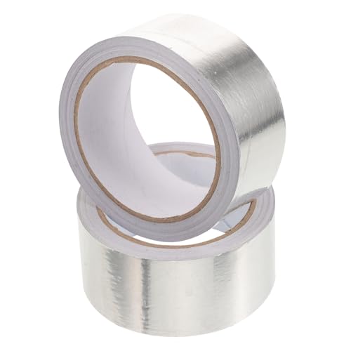 ARTSEWPLY 2 Rollen Hitzebeständiges Aluminiumfolie Klebeband Isolierband für Abdichtung Reparatur Ductwork Lüftungskanäle Vielseitig Leicht Transportierbar ARTSEWPLY 2 Rollen Hitzebeständiges Aluminiumfolie Klebeband Isolierband für Abdichtung Reparatur Ductwork Lüftungskanäle Vielseitig Leicht Transportierbar von ARTSEWPLY