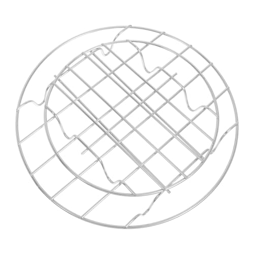 ARTSEWPLY 2 STÜCK Edelstahl Dampfgarer Rack mit Rutschfesten Füßen Hitzebeständig und Robust Multifunktionales Küchensteaming Gestell für Dim Sum Gemüse und Traditionelle Speisen ARTSEWPLY 2 STÜCK Edelstahl Dampfgarer Rack mit Rutschfesten Füßen Hitzebeständig und Robust Multifunktionales Küchensteaming Gestell für Dim Sum Gemüse und Traditionelle Speisen von ARTSEWPLY
