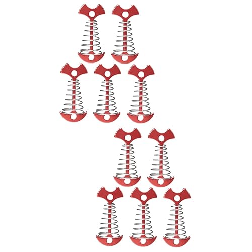 ARTSEWPLY 2 Sätze Bodennagelfixierer Deckanker Zelthering Sturmheringe Camping Deckankerheringe Kleine Deckheringe Zeltheringe Robuste Garten Campingheringe Roter 5 Stücke * 2 ARTSEWPLY 2 Sätze Bodennagelfixierer Deckanker Zelthering Sturmheringe Camping Deckankerheringe Kleine Deckheringe Zeltheringe Robuste Garten Campingheringe Roter 5 Stücke * 2 von ARTSEWPLY