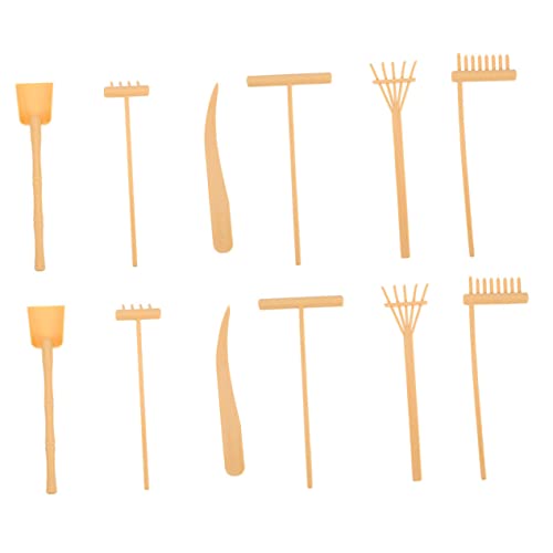 ARTSEWPLY 2 Sätze Zen Garten Rechen Gartenwerkzeug Leicht Tragbar Feine Gestaltung für Schreibtisch Zen Garten und Meditationsspielzeug von ARTSEWPLY